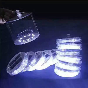 Inflatable Solar Light LED Solar Powered Foldable Light Outdoor Garden Yard Emergency Solar Road Lamp - Zambeel