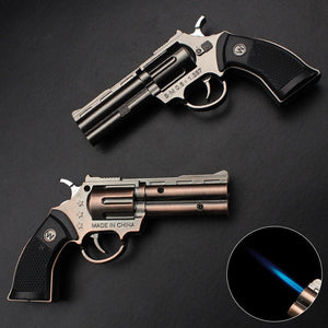 Inflatable Windproof Lighter Direct Flame Cigarette Lighter - Zambeel