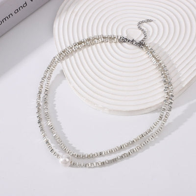Influencer - approved Clavicle Chain With A Light - luxury High - end Vibe - Zambeel