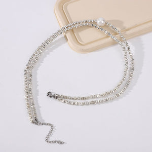 Influencer - approved Clavicle Chain With A Light - luxury High - end Vibe - Zambeel