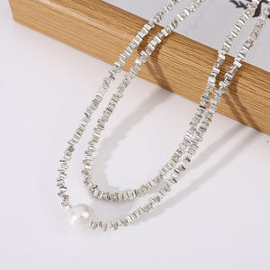 Influencer - approved Clavicle Chain With A Light - luxury High - end Vibe - Zambeel