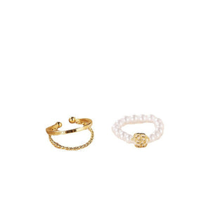 Influencer - style Minimalist Adjustable Geometric Ring - Zambeel