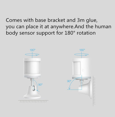 Infrared Human Body Sensor Smart Home Home Wireless - Zambeel