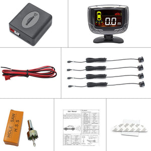 Intelligent Wireless Reversing Sensor Voice Vehicle - Zambeel