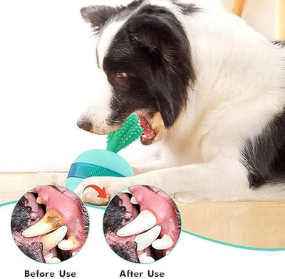Interactive Treat Dispensing Dog Toys Different Functions Interactive Dog Puzzle Toys Balls For Medium Large Dogs Dog Treat Toys Dog Puzzle Toys Durable Rubber Dog Chew Toys - Zambeel