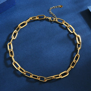 Interlocking Necklace For Female Niche Design Simple And Minimalist - Zambeel