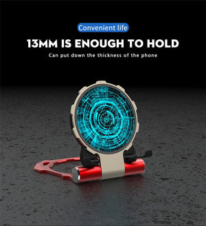 Iron Man Metal QI Wireless Charger Stand Desktop Mobile Phone Charger - Zambeel