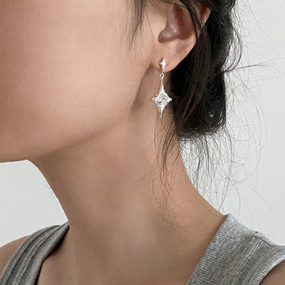 Irregular Asterism Metal Stud Earrings For Women - Zambeel