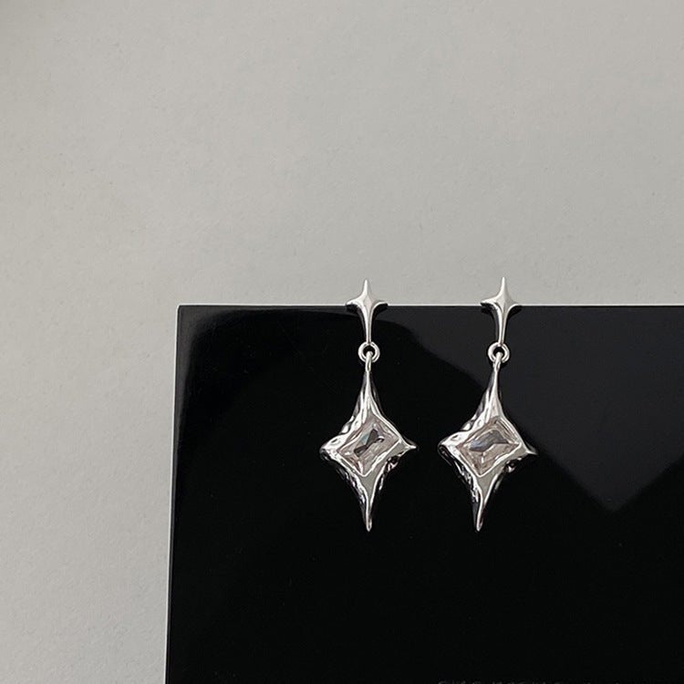 Irregular Asterism Metal Stud Earrings For Women - Zambeel
