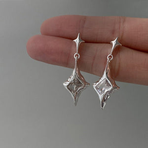 Irregular Asterism Metal Stud Earrings For Women - Zambeel