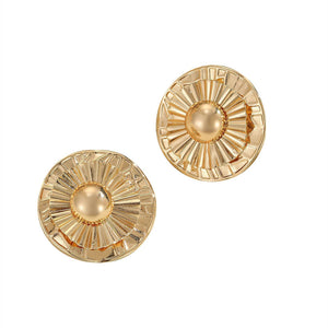 Irregular Exaggerated Circle Stud Earrings For Women Fashion - Zambeel