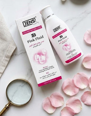 JENS Choy - 3D Pink Fluid Face & Body Whitening Lotion - Zambeel