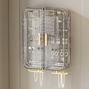 Jewelry Storage Box Wall - mounted Multifunctional - Zambeel