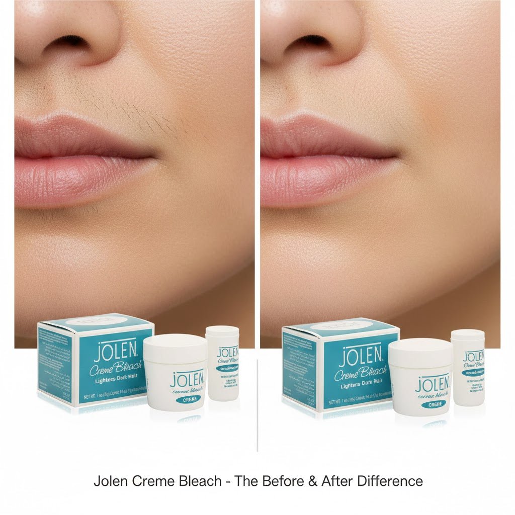 Jolen Creme Bleach - Lightens Dark Hair - Zambeel