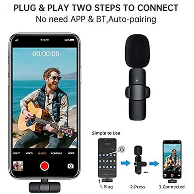 K8 3 - in - 1 Wireless Microphone - Zambeel