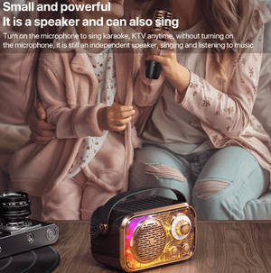 Karaoke Wireless Bluetooth Speaker - Zambeel