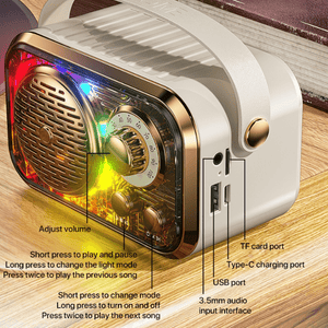 Karaoke Wireless Bluetooth Speaker - Zambeel