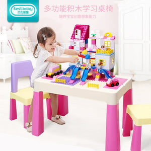 Kid's Table & Chair Playing Set © - Zambeel