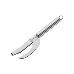 Kitchen 3 In 1 Stainless Steel Scale Planer Fish Scraper Fish Multi - Function Fish Scraper Scale Tool Fish Maw Knife - Zambeel
