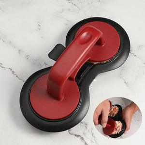 Kitchen Burger Mold Artifact Gadget Hamburger Press Mold Multifunctional Convenient And Reusable Round Patty Press Burger - Zambeel