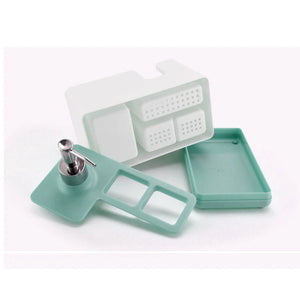 Kitchen Cleaning Utensils Storage Soap Dispenser - Zambeel