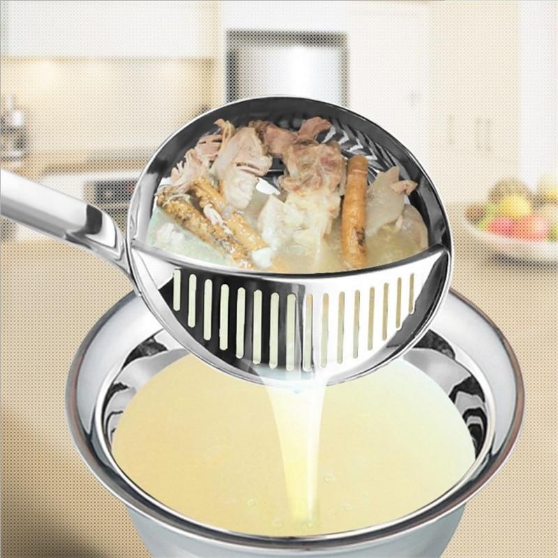 Kitchen Colander Stainless Steel Spoon - Zambeel
