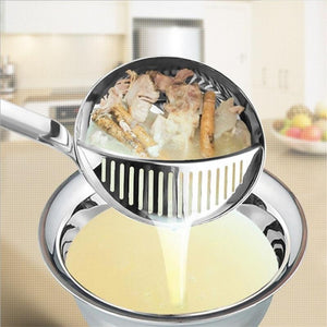 Kitchen Colander Stainless Steel Spoon - Zambeel