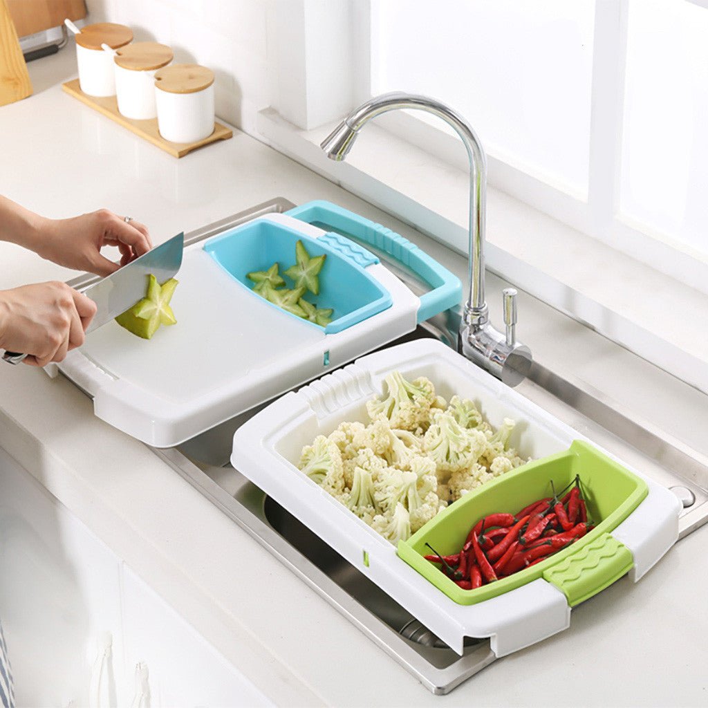 Kitchen Drain Cutting Board - Zambeel