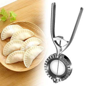 Kitchen Dumpling Mold Stainless Steel Dumpling Machine Pressing Home Baking Tool Skin Press Tool Dumpling Noodle Manual Kitchen Gadgets - Zambeel