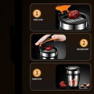 Kitchen Gadget With Integrated Fruit Cutter - Zambeel