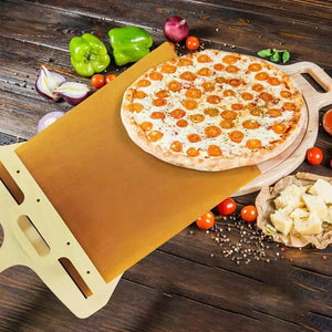 Kitchen Gadgets Sliding Pizza Shovel Non Stick Pizza Smooth Cutting Board Storage Transfer Board Kitchen Baking Tool - Zambeel