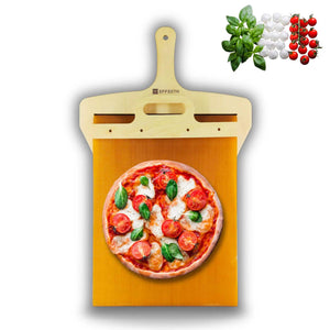 Kitchen Gadgets Sliding Pizza Shovel Non Stick Pizza Smooth Cutting Board Storage Transfer Board Kitchen Baking Tool - Zambeel