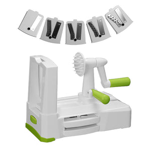 Kitchen Hand - operated Multi - Functional Vegetable Cutter Rust Resistant Practical Manual Vegetable Slicer For Home - Zambeel