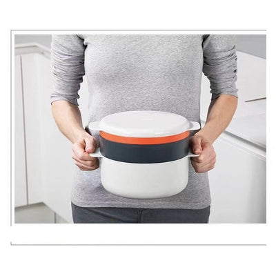 Kitchen Plastic Microwave Steaming Container Kitchen Gadgets - Zambeel