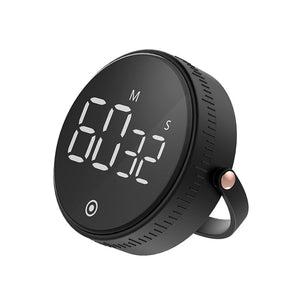 Kitchen Silent Rotary Adjustable Digital Timer - Zambeel