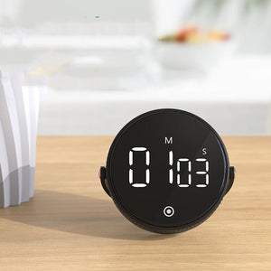 Kitchen Silent Rotary Adjustable Digital Timer - Zambeel