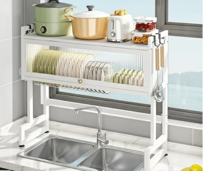 Kitchen Sink Dish Rack Cabinet - Zambeel