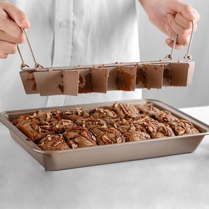 Kitchen Solid Bottom Thickened Square Brownie Pan Home Bakery - Zambeel
