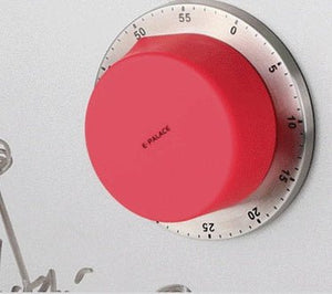 Kitchen Stainless Steel Mechanical Timer Alarm Clock Reminder - Zambeel