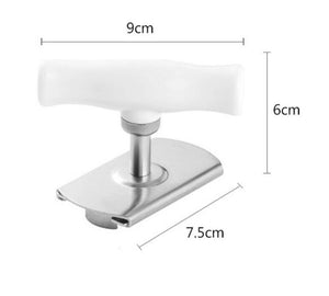 Kitchen Tool Can Opener Stainless Steel Adjustable Jar Openers Manual Spiral Seal Lid Remover Twist Off Screw Bottle Opener - Zambeel