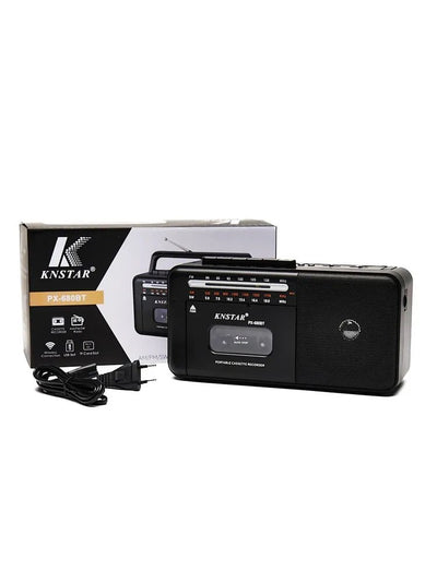 KNSTAR - AM/FM/SW Cassette Recorder Radio - Zambeel