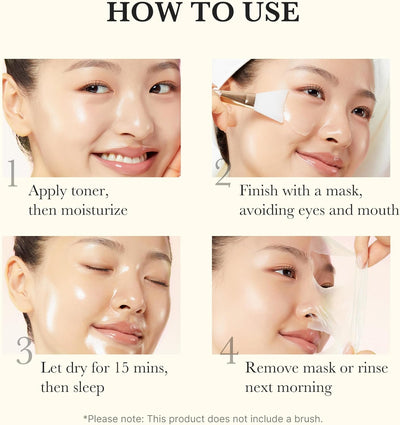 Kojic Acid Turmeric Night Wrapping Mask - Zambeel