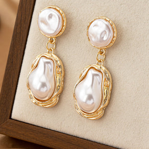 Korean - style Elegant And Chic Commuter Stud Earrings - Zambeel