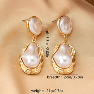 Korean - style Elegant And Chic Commuter Stud Earrings - Zambeel