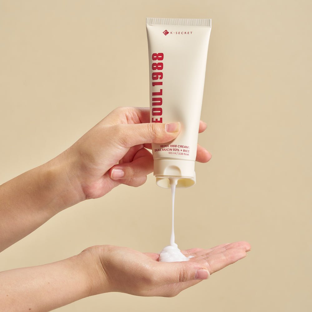 K‑SECRET - Seoul 1988 Cream Snail Mucin 93% + Rice (Original) - Zambeel