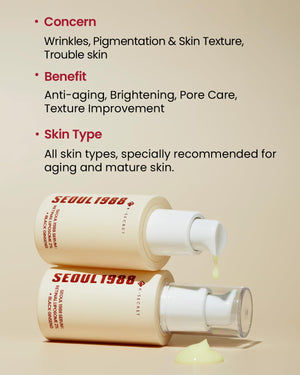 K‑SECRET  - SEOUL 1988 Serum: Retinal Liposome 2% + Black Ginseng (Original) - Zambeel