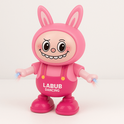 Labubu Dancing  - Electric 3D Light & Music Recording Toy - Zambeel