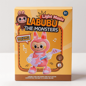 Labubu The Monsters – Light Music Dancing Guitar Toy - Zambeel