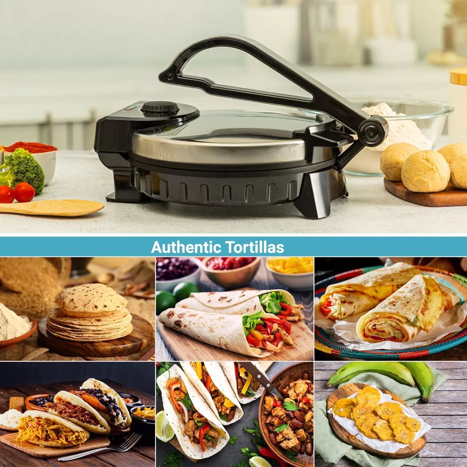 LAC - Electric Roti Maker © - Zambeel