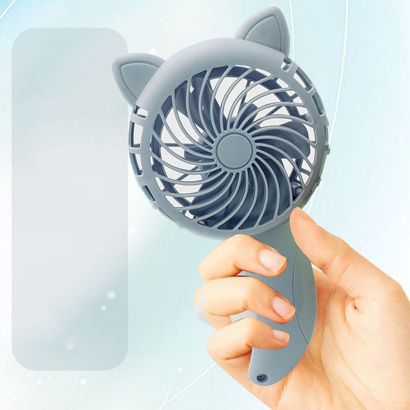 Large Cartoon Hand Pressing Hand - Held Fan - Zambeel